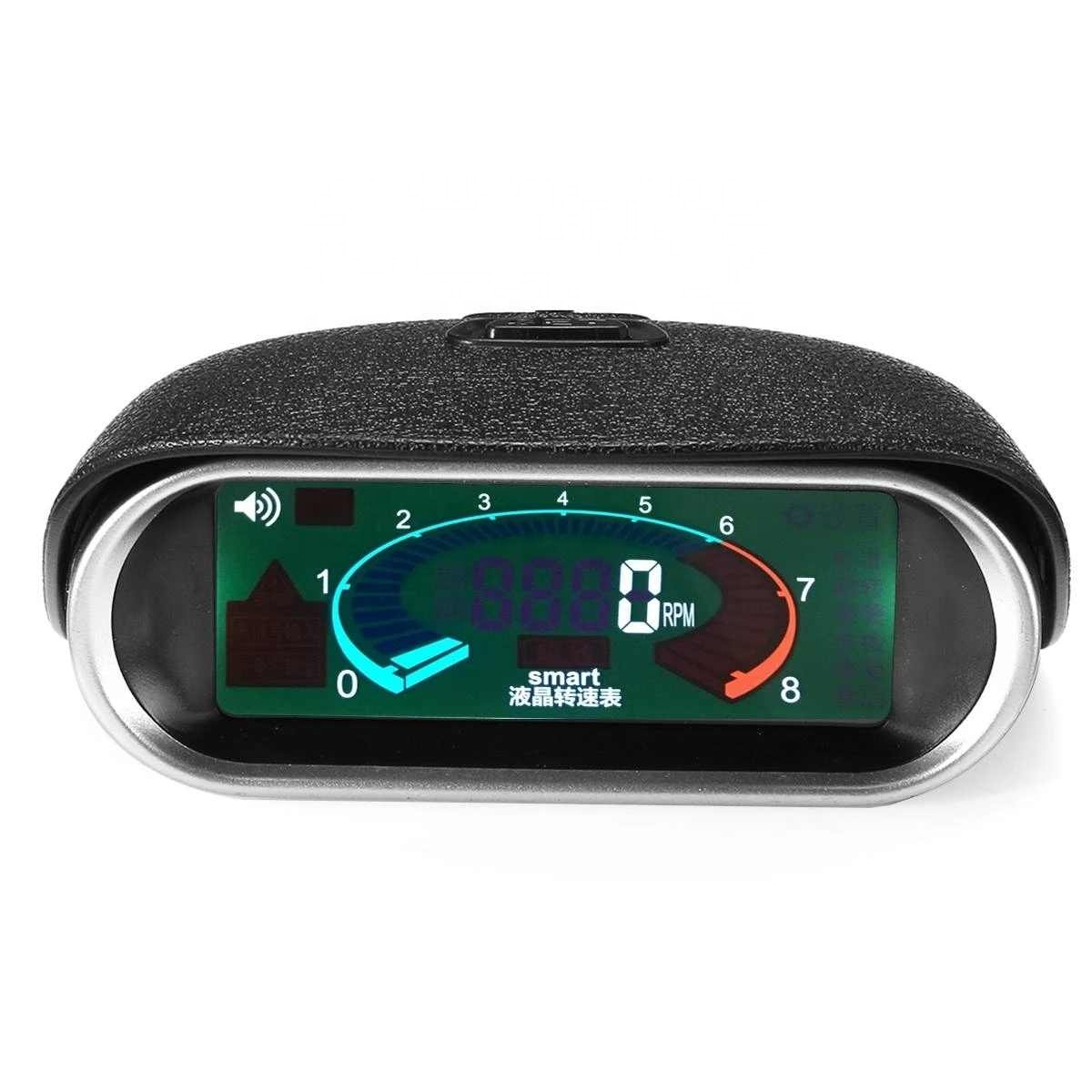12V 24V 36V автомобиль в переменного тока, 50-9999RPM Тахометр цифровой ЖК-дисплей двигателя Тахометр Лодка Грузовик ЖК-экран об/мин метр Универсальный