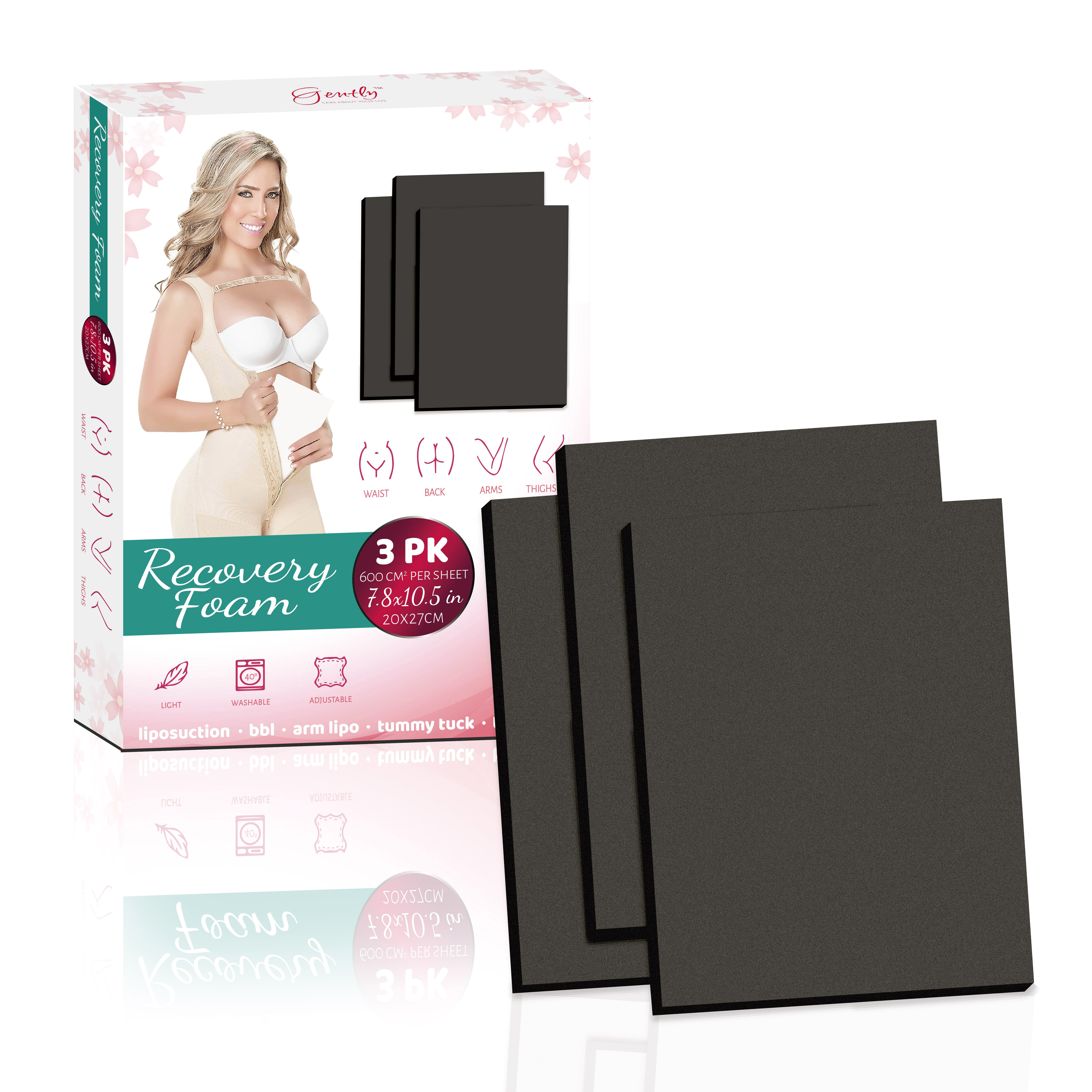 Bbl Black Memory Foam Ab Lipo Foam Compression Post Surgery Lipo Foam Boards