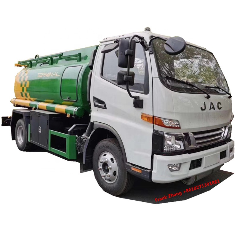 4x2 Euro 5 JAC 1000 галлонов топливная машина bowser