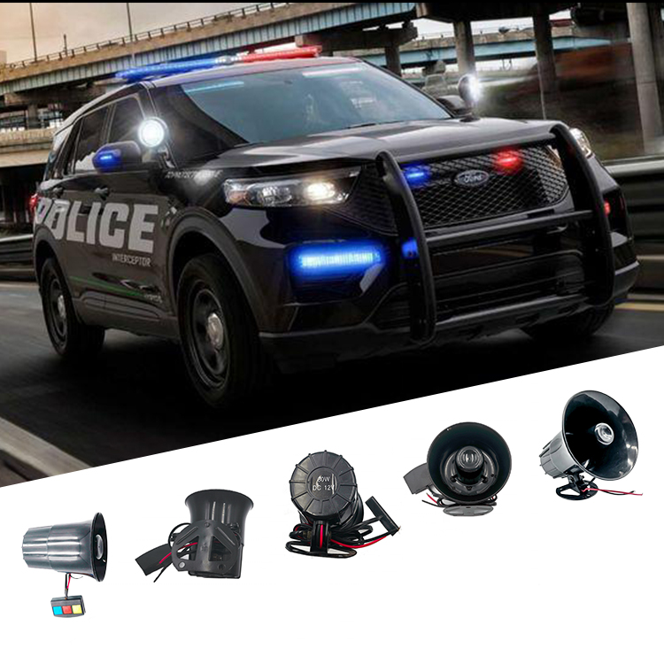 Customizable12V 24 в 30 Вт Alertor три звука громкий динамик мегафон сигнализация полицейская сирена Автомобильная сирена