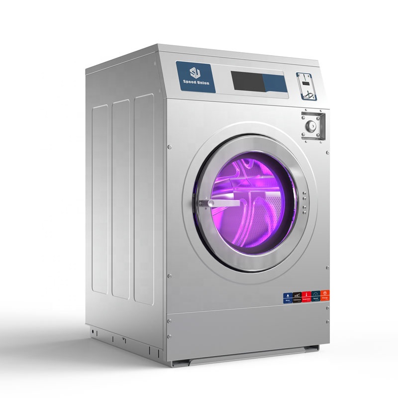 Laundromat Self Service industrial Commercial Machine Washing Equipment 12kg 16kg 22kg 27kg hard mount washer laundry equipment