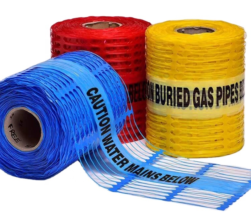 GAS DETECTABLE UNDERGROUND WARNING MESH