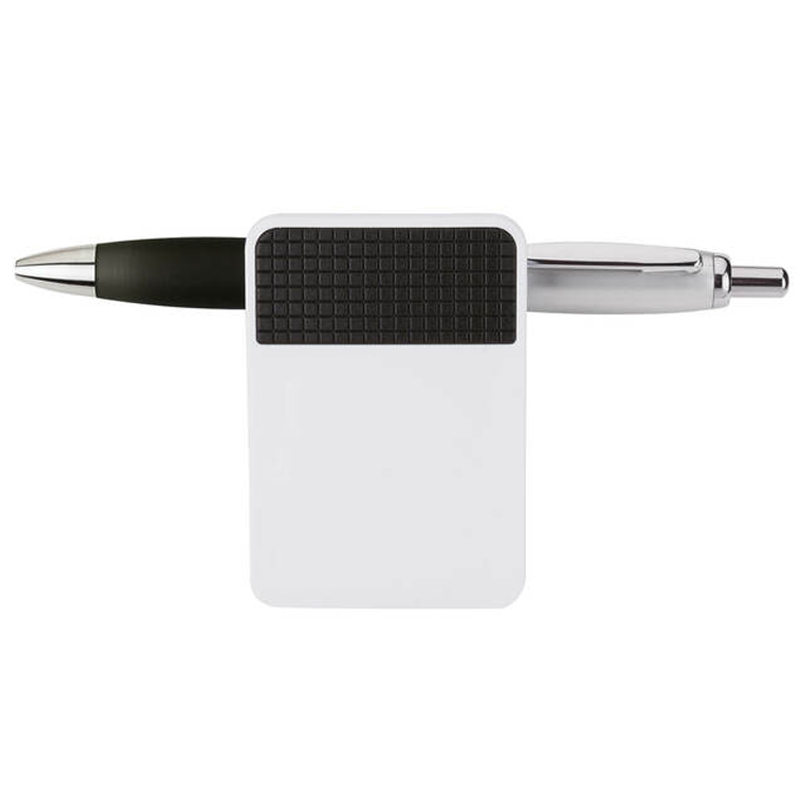 Plastic Heart Magnetic Memo Clip fridge Magnet Clip Ballpoint Pen