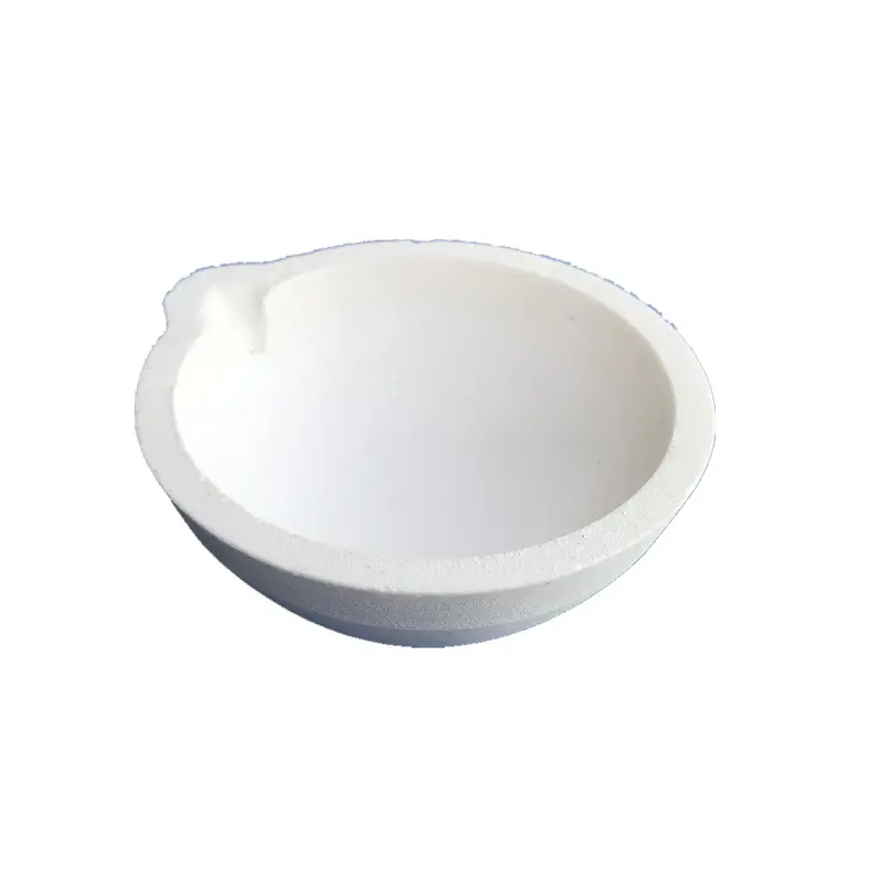 High Temperature All Regular Size Quartz Alumina Melting Ceramic Crucible Bowl Dish