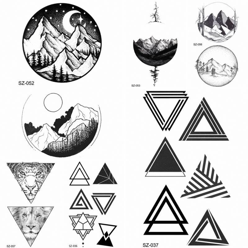 Tattoo Sticker hair edge stickers Baby Hair Edges Tattoo Sticker Wig accessories Hot Sale Custom Temporary