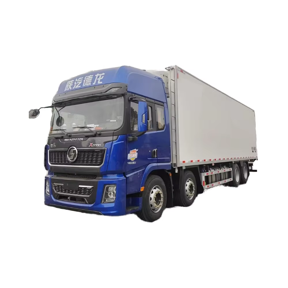 SHACMAN High Quality 8*4 6*4 Heavy Refrigerator Truck New Diesel Fuel Automatic & Manual Transmission Euro 5 Emission Standard