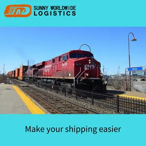 freight forwarder train shipping door to door railway agent from China to France