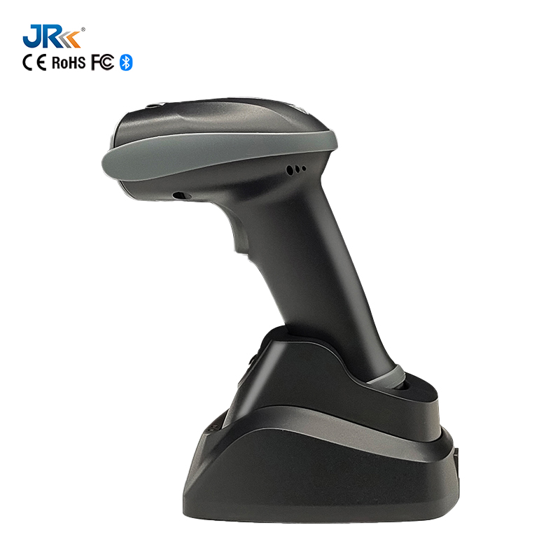 JR HC-558D Bluetooth 1D 2D ручной сканер штрих-кода с перезаряжаемой стенд сканер для супермаркетов и складов