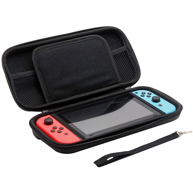 Shockproof Sturdy Protective Black Pu Eva Hard Shell Ideal Switch Console Slim Carrying Case
