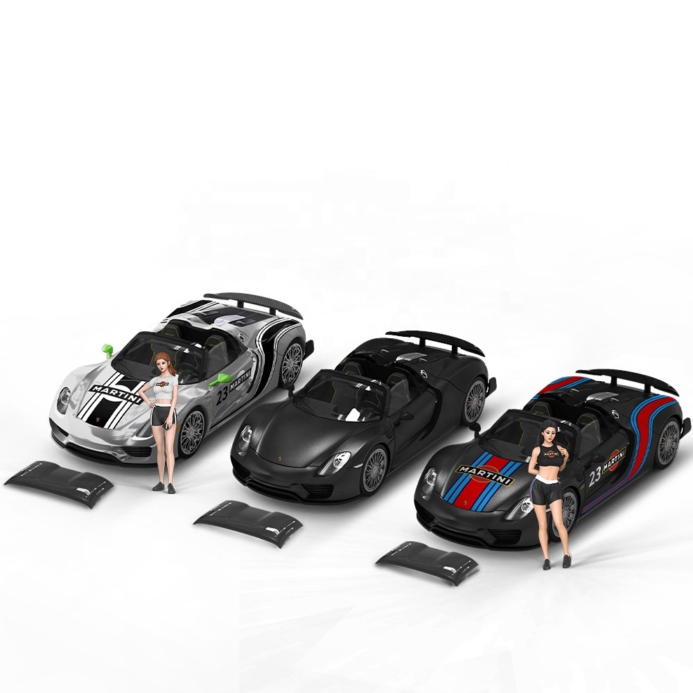 TimeMicro 1:64 Diecast Car High Quality Alloy Sports Car ToyCollection S918 Mini Miniature Display Model for Kid 2025 New