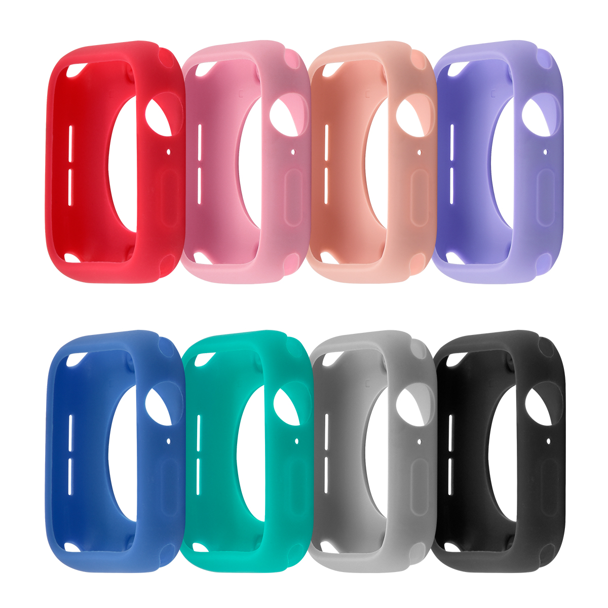 Transparent Silicone Watch Screen Protector Case For Smart Watch Series 5 4 3 2 1 44mm Case