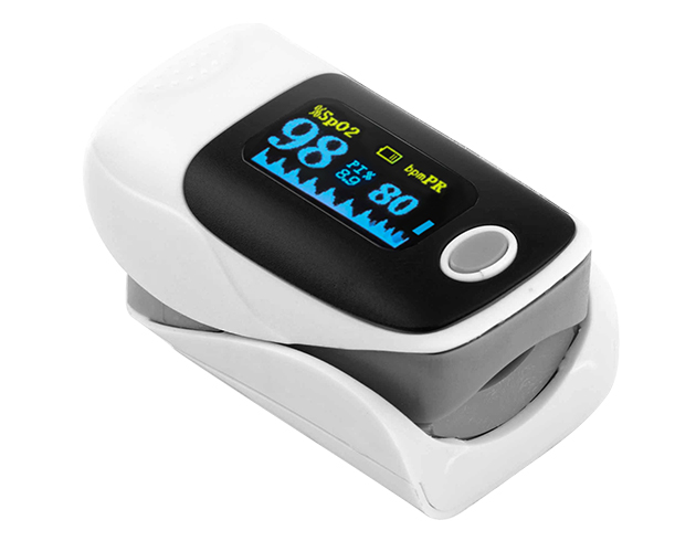 Jziki Medical Diagnostic OLED display fingertip pulse oximeter oximeterpulse finger