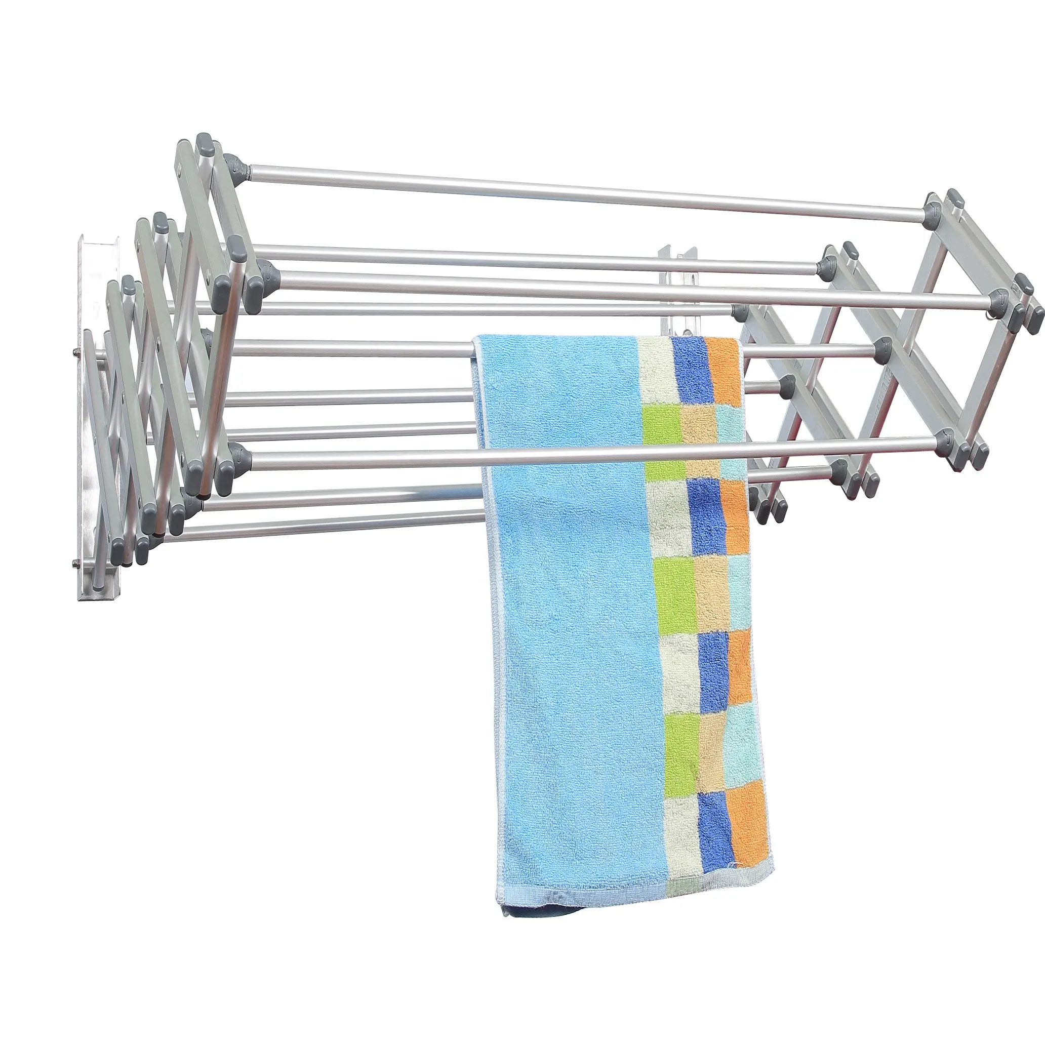 Hot Sale Retractable Wall Mounted Hanging Folding / Foldable Laundry / Clothes Drying Rack