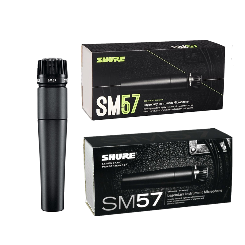 Профессиональный микрофон SM57 shuer с динамическим прибором для записи на сцене