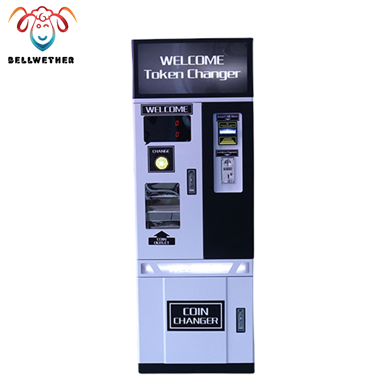 Hot sales Automatic Coin Exchange Machine Money Cash Changer Dispenser Coin Change Vending Machine