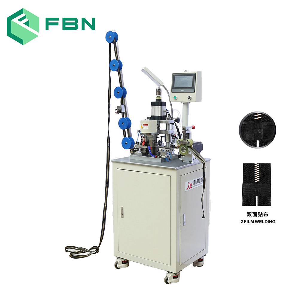 Auto tape sealing machine for nylon zipper