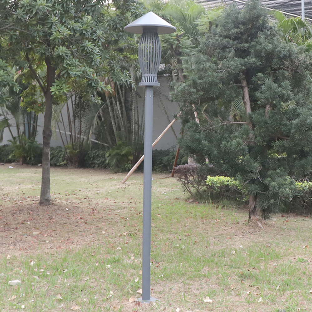 Rotating 3.5m 4m 15w lamp holder rotation control LED garden garden light