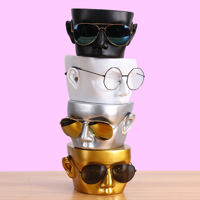High Quality resin Model Eyeglasses Props Desktop glasses Display Stand sunglasses Display Racks