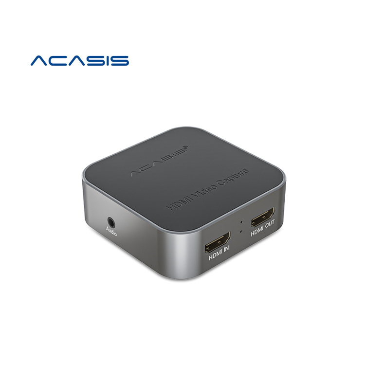 Карта видеозахвата ACASIS HD, совместимая с Type-C, USB 3,0, 1080p, 60 Гц