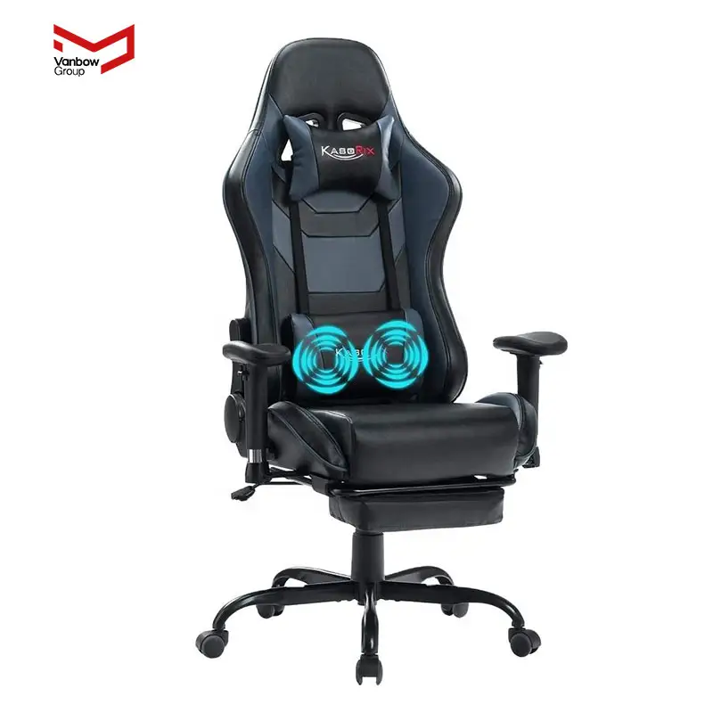VANBOW Silla Gamer Cadeira Massage Executive Ergonomic Gaming Racing Chair Swivel Office Computer Gamer Chair with Footrest