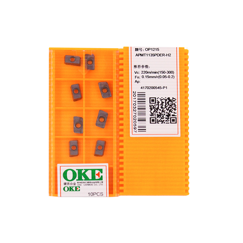 APMT1135PDER-H2 OP1215 100% оригинальная карбидная вставка марки OKE с лучшим качеством 10 шт./лот