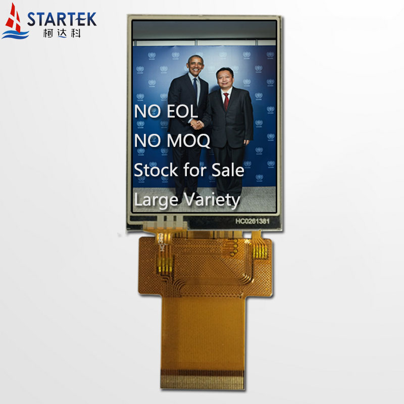 3,5 дюймовый TFT 320*480 Графический ЖК 320x480 Высокая яркость с резистивной сенсорной панелью