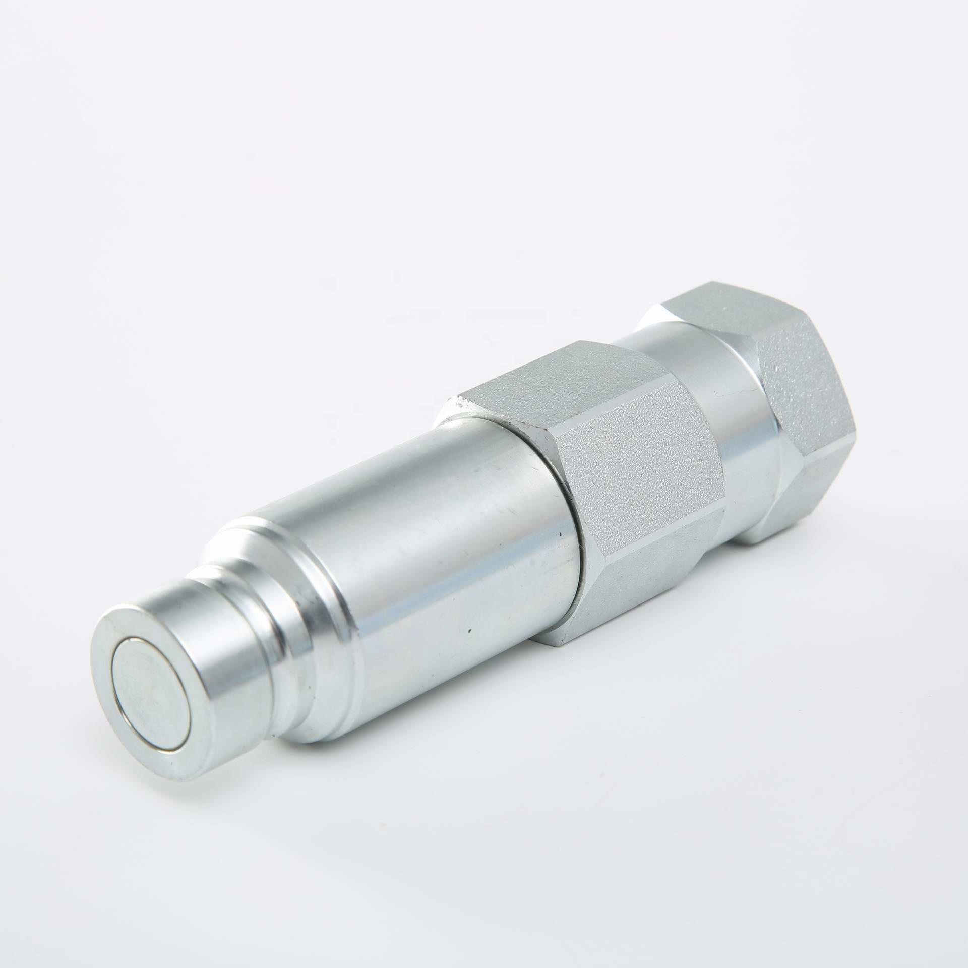 China manufacturer widely use flat face type 3/8 inch hydraulic connector