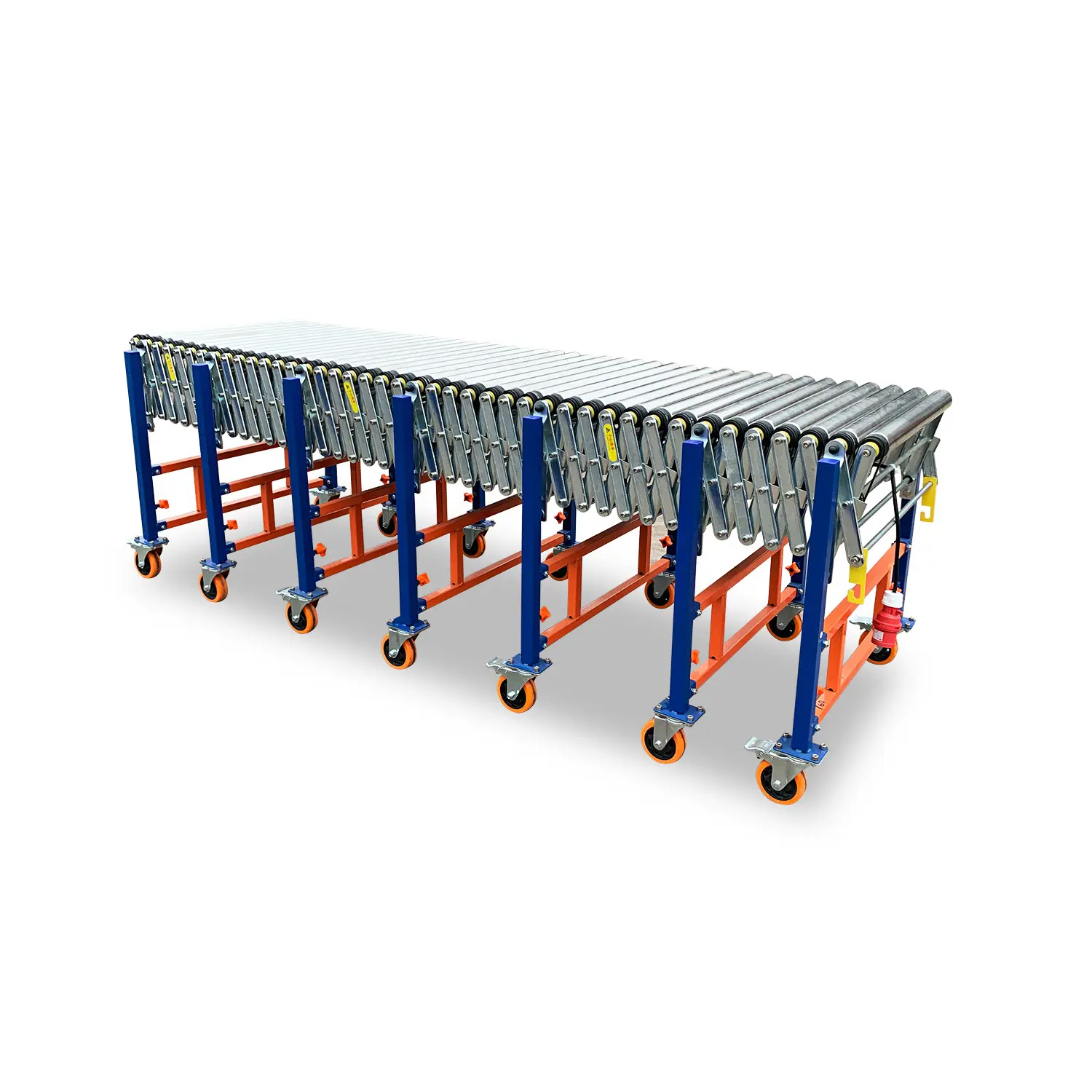 automatic movable customized stainless steel roller conveyor for loading and unloading