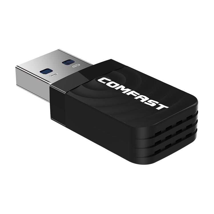 COMFAST CF-812AC Dual Band 2,4G 5,8G 1300 Мбит мини беспроводная сетевая карта USB WiFi адаптер для настольных ПК/ноутбук