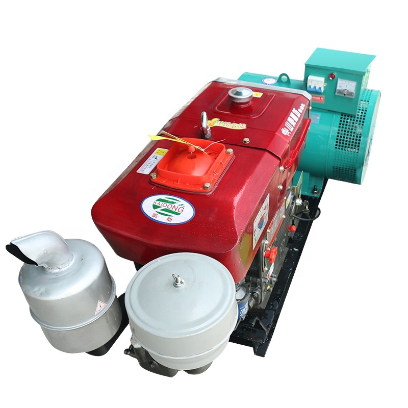 Мощность 5kw 3 фазы дизельный двигатель с водяным охлаждением генератор
