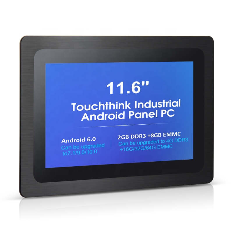 Touchthink ip65 waterproof full hd android 6.0 all in one 11.6 inches industrial tablet pc touchscreen android computer
