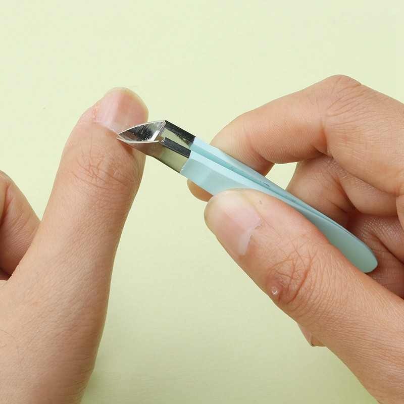 Small Nail Cuticle Scissors Tweezers Mini Nail Clipper Cutter Trimmer for Finger &Toe Dead Skin Remove Pedicure Tools
