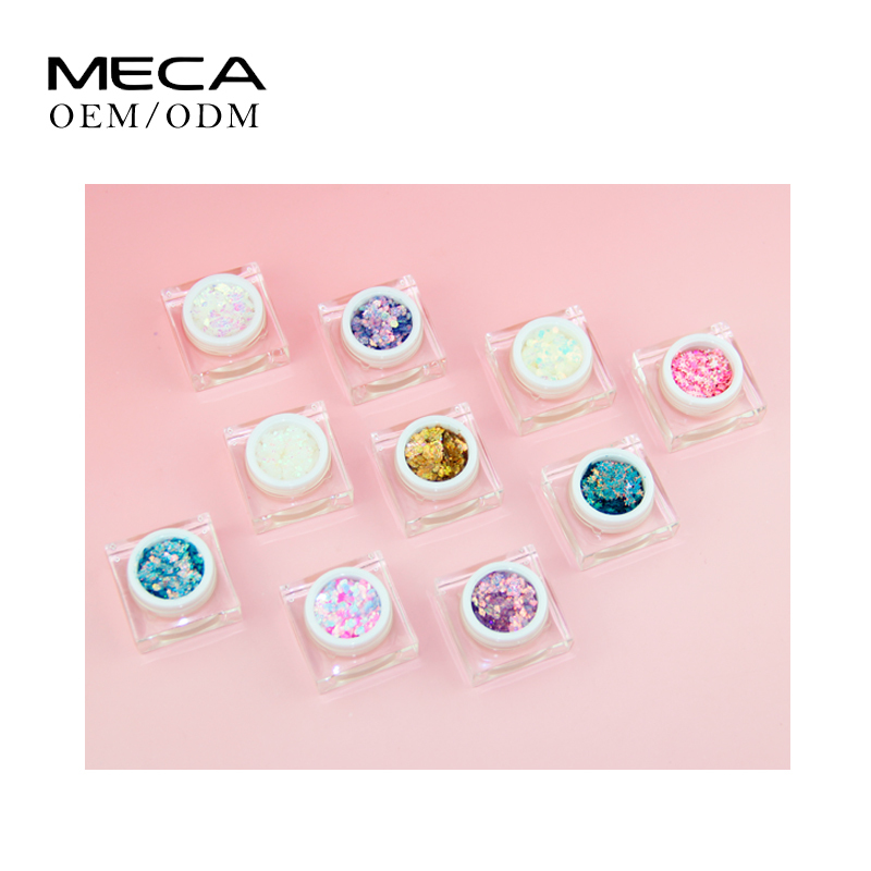 Glitter Eyeshadow Shimmer Face Jewels Pigment Body Face Eye Glitter Sequin Gel Cream Eye Shiny Skin face Sequin Body Glitter