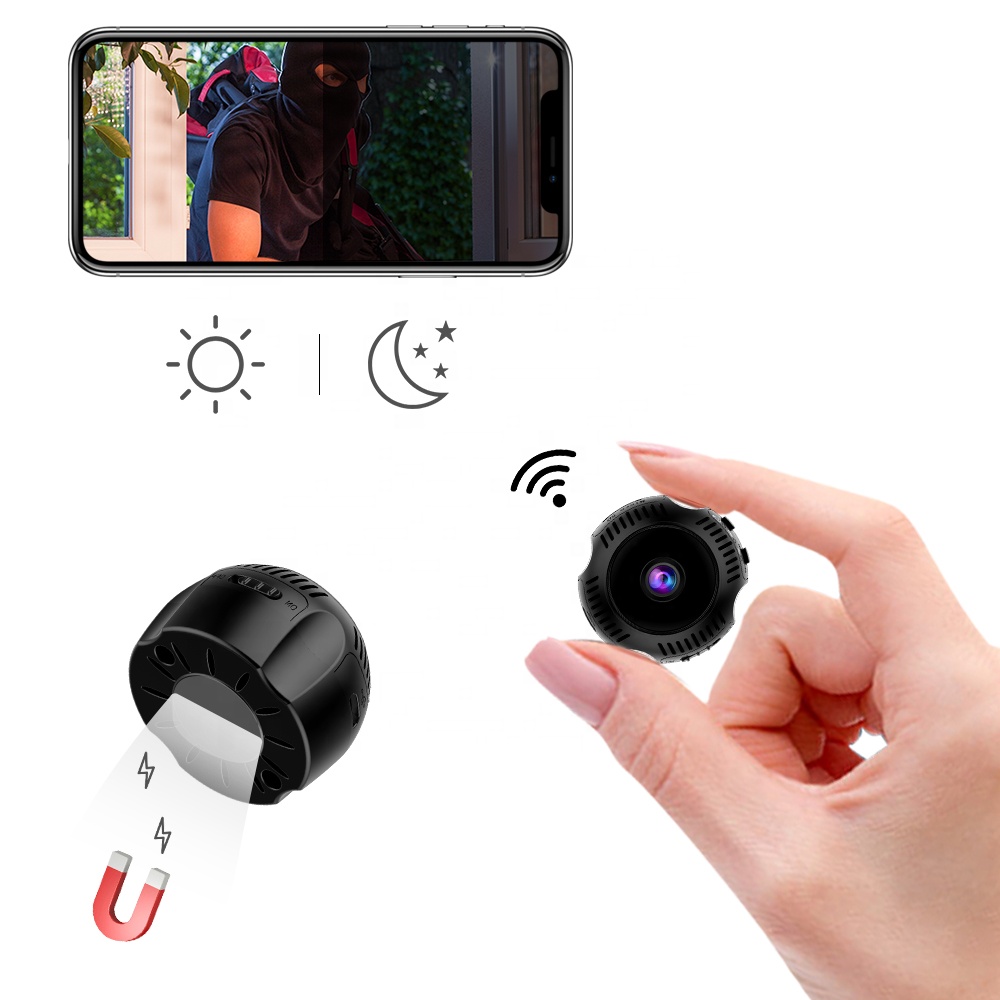 Новое поступление, беспроводная Wi-Fi мини IP-камера Smart Home CCTV