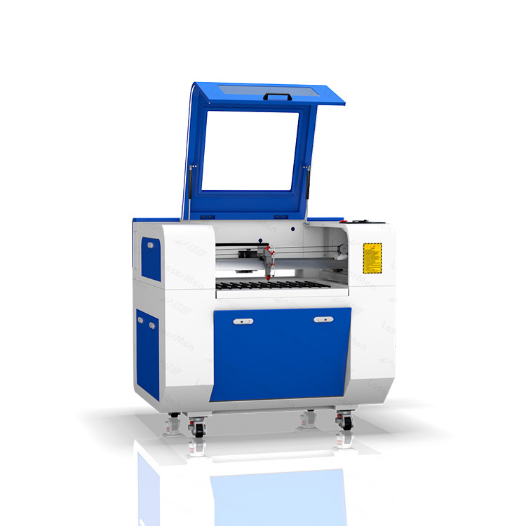 6040 co2 laser cutting and engraving machine for nonmetal materials with red dot pointer and auto focus