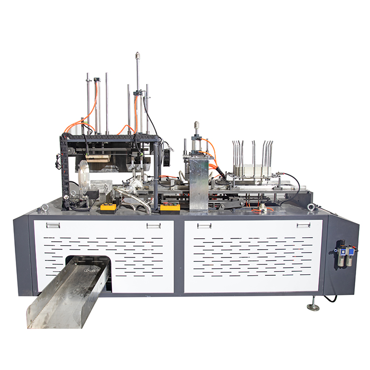 CHJ-D6C New type Automatic 6 corners paper lunch box forming machine takeaway packing box machine