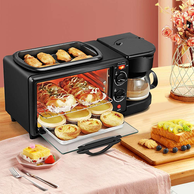 3 in one breakfast maker electric breakfast sandwich maker Fried egg machine