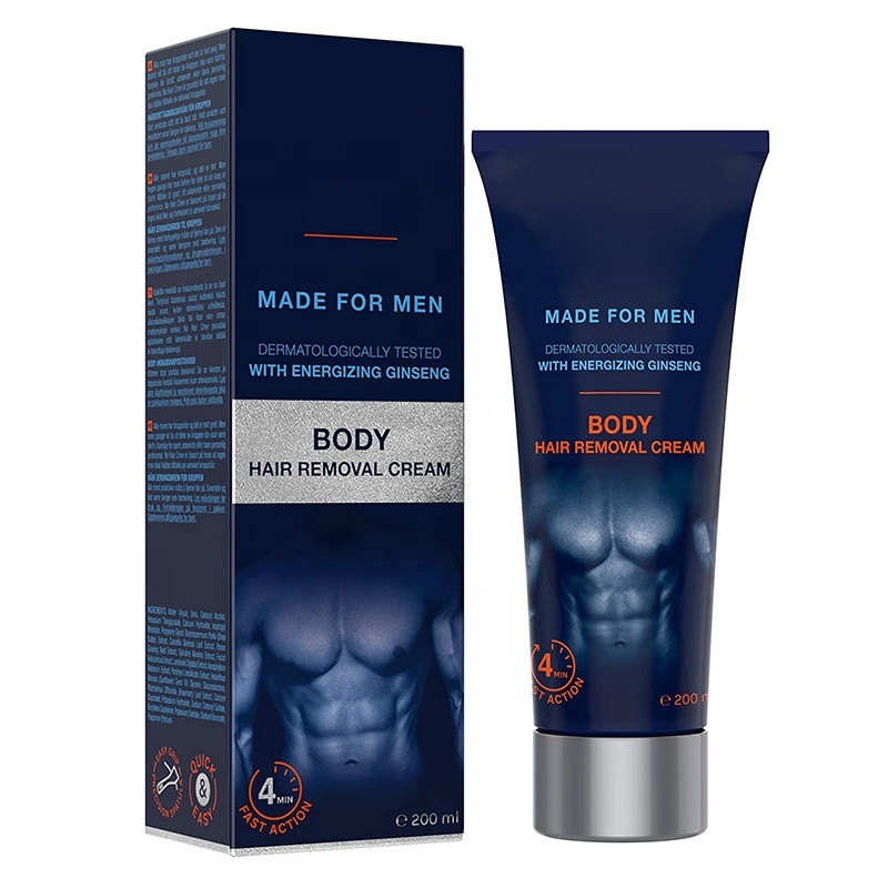 Men's Body Hair Remover Depilatory Cream for Effective hair removal for men facial hair remover cream for men