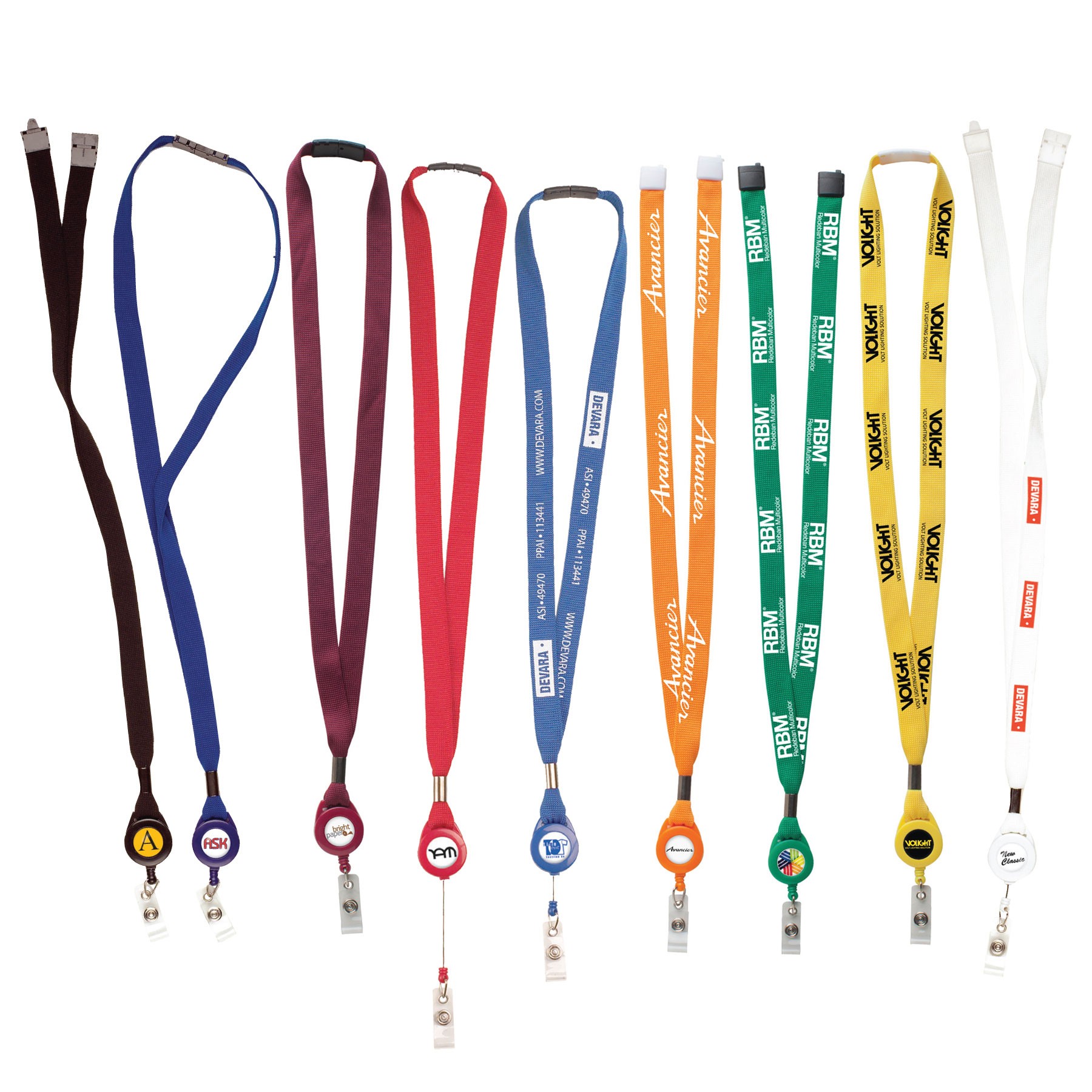Пользовательские Lanyards слинг ID Знак Держатели ремешок-брелок из полиэстера в заводской цене