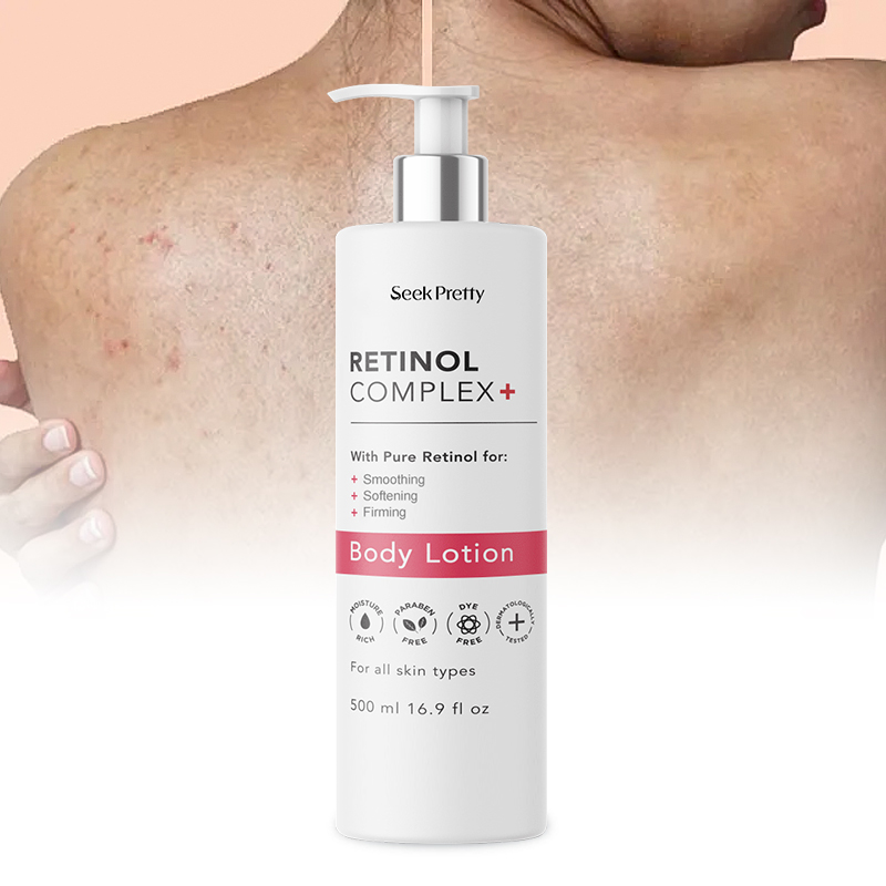 Индивидуальная торговая марка, органический увлажняющий крем Retinol Bodi, лосьон, крем, увлажняющий молочный лосьон для тела для мужчин и женщин