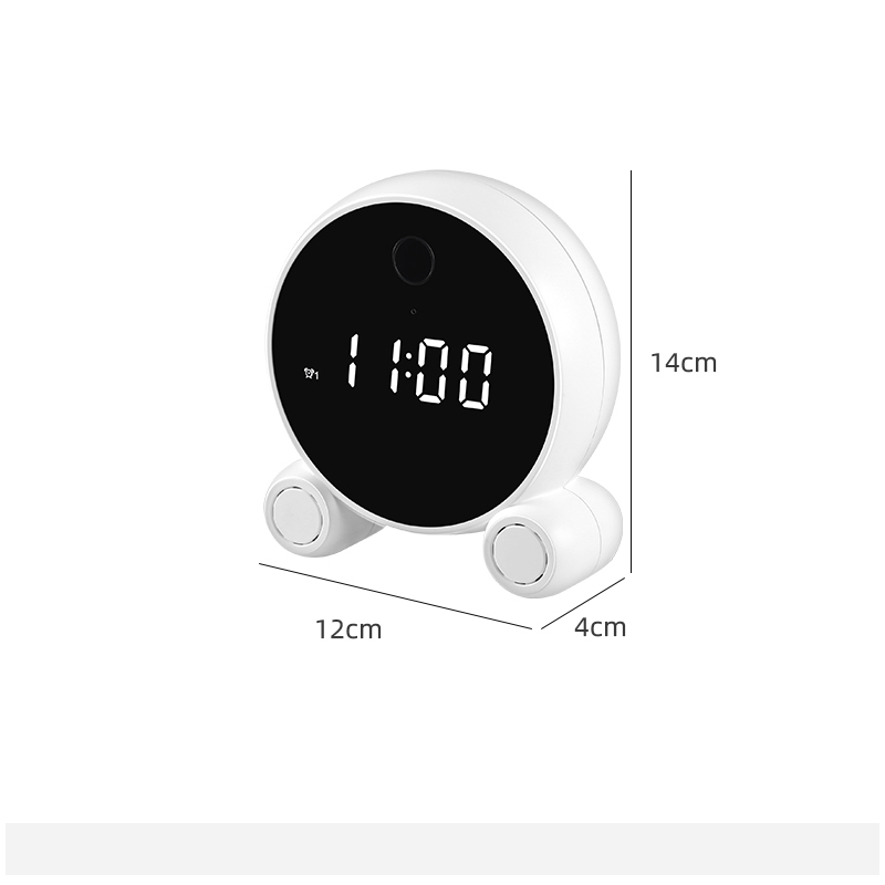 TUYA APP 1080P HD mini spy wireless clock camera hidden night vision IP camera