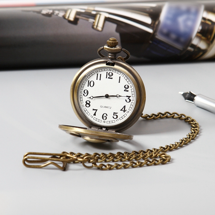 GOHUOS Women Pocket Wrist Watch Quartz Analog Classic Design Chain Watches Men