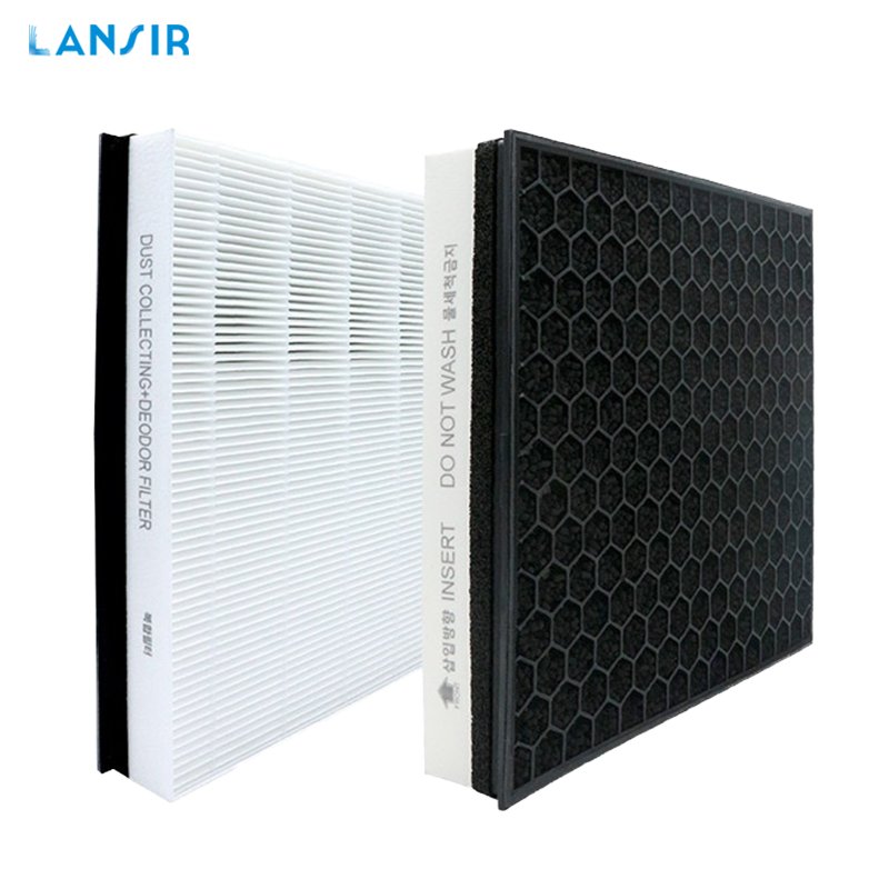 Lansir CFX-C100D угольный фильтр HEPA комбинированный фильтр Замена для Samsung очистители воздуха AX80 AX90 серии