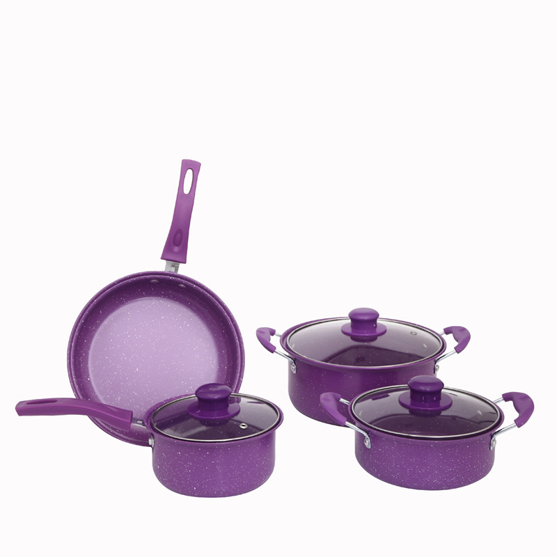 13 Pcs Kitchenware Wholesale Household Nonstick Cookware Set With Spatula