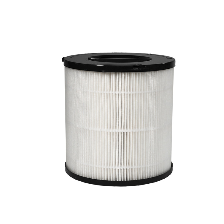 cylindrical hepa Photocatalyst filters custom size air purifier hepa filter