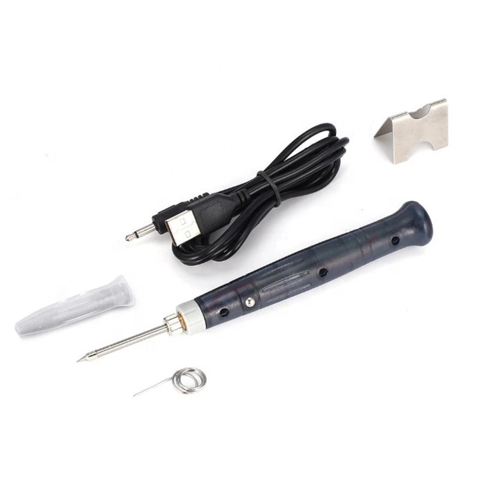 Электрический мини-паяльник с питанием от USB, 5 В, 8 Вт, сварочный пистолет, ручные инструменты, нагревательный сенсорный переключатель, сварочный паяльник