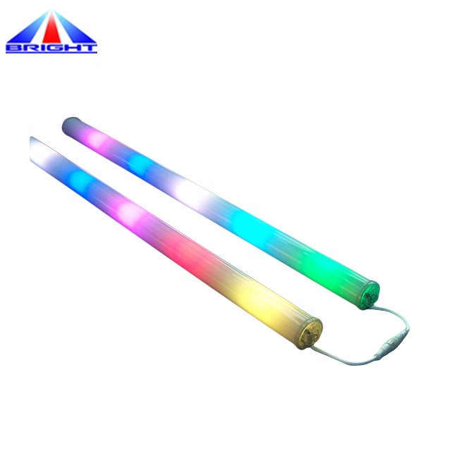 1M Length 8W 12W SMD5050 Color Changing IP65 RGB LED Digital Tube With Controller