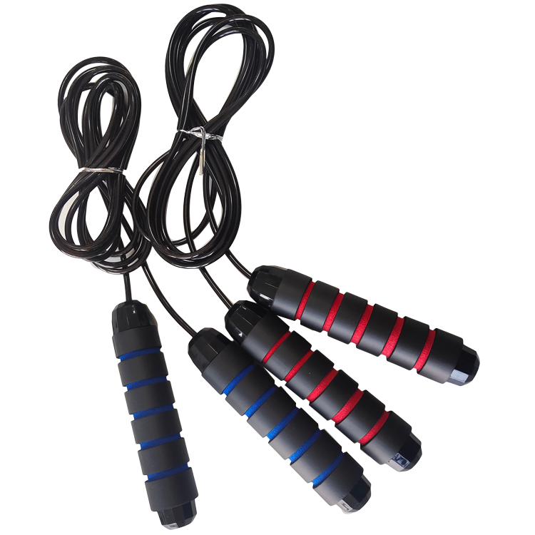 Selling Wholesale fitness training heavy skipping jump rope speed wire weighted rope skipping