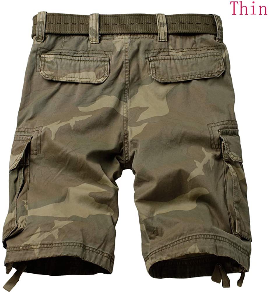 Hanmiis foreign trade cross-border e-commerce hot style men's workwear shorts outdoor multi-pocket pure cotton casual shorts