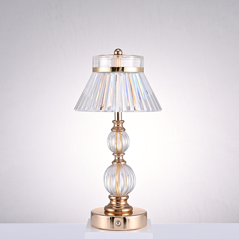 Modern style high quality home decor rechargeable bedroom living room bedside bar table lamp light
